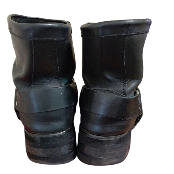 Durango Men's Motorcycle Boots Black Harness Biker Boots Size 12 E - Picture 9 of 13